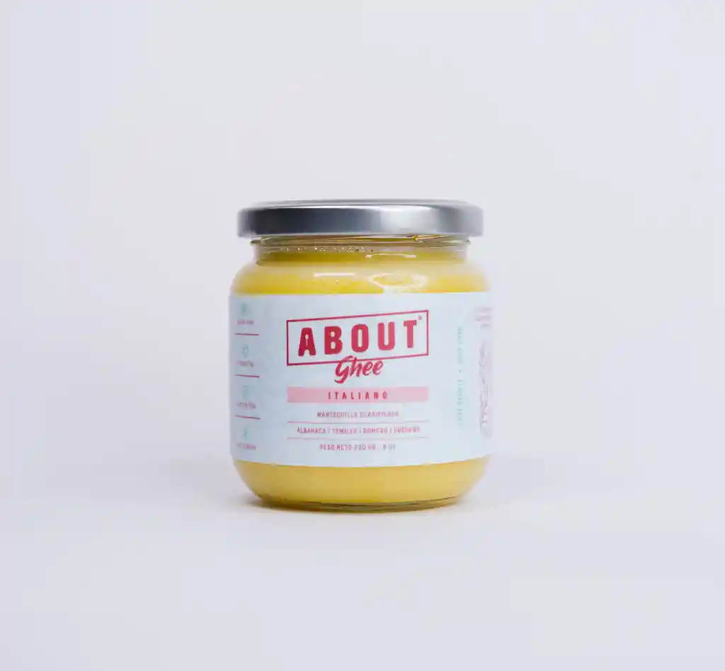 Ghee Mantequilla Italiano About 120g