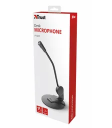 Trust Microfono Primo 21674 Condensador Omnidireccional Negro
