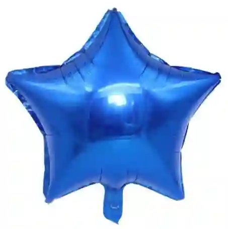 Globo Metalizado Estrella Azul