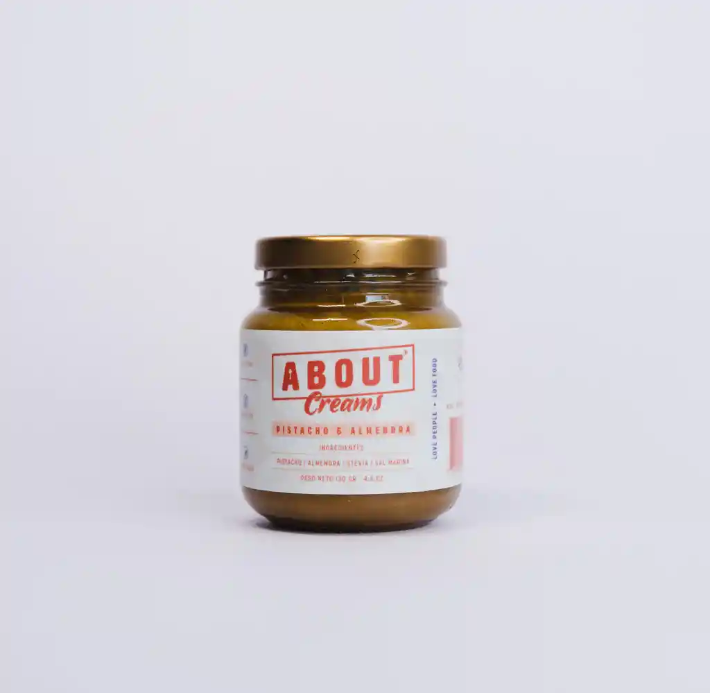 Crema De Pistacho Y Almendra - About 120g