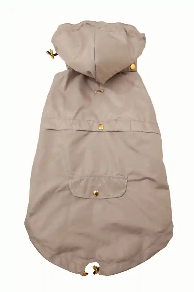 Chaqueta Impermeable Beige Xl
