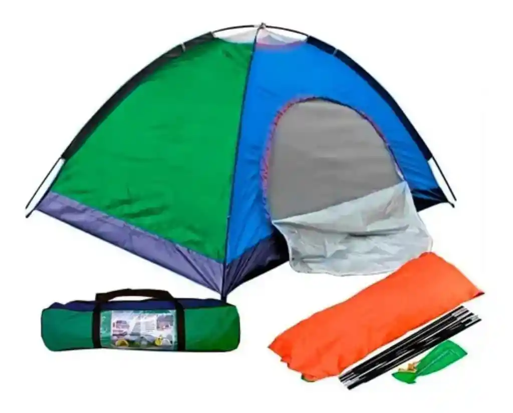 Carpa Camping Para 3 Personas Impermeable Acampar