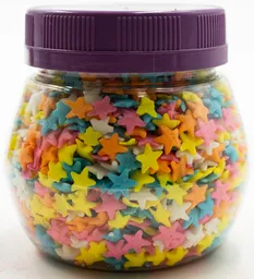 Sprinkles Figura Estrellas Colores X 75grs