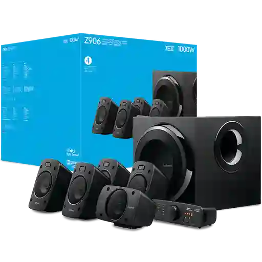 Logitech Altavoces Subwooferz906 5.1