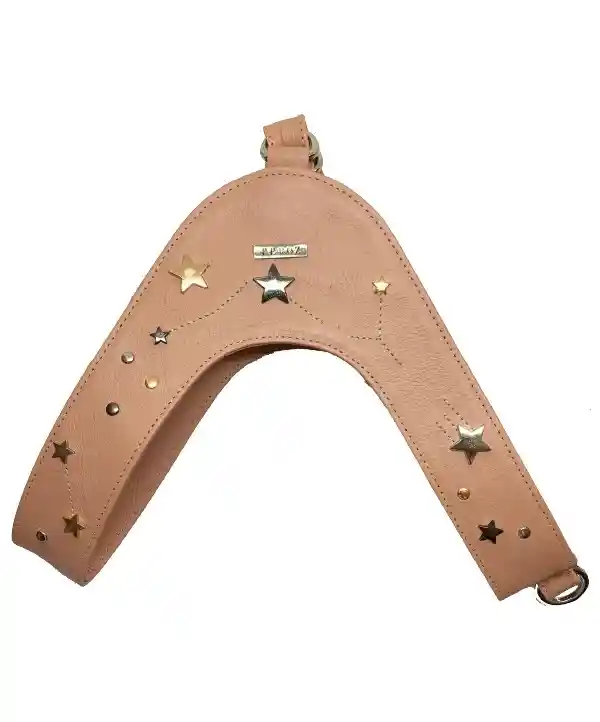 Arnes Astral Cuero Rosa Pálido Talla L