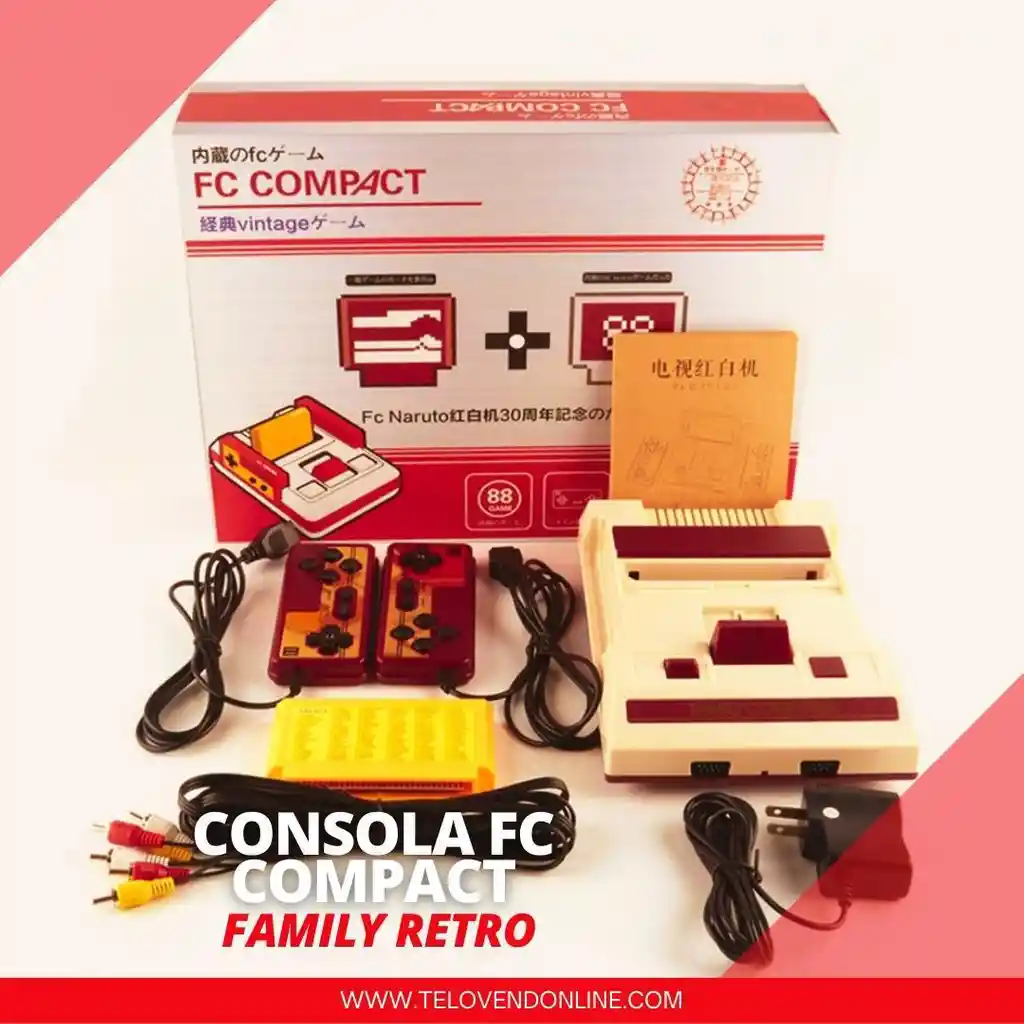 Consola Fc Compact Family Retro