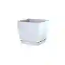 Matera Coubi Cuadrada 16 Cm Blanco