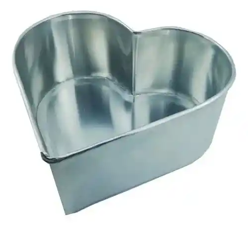 Molde Metalico Corazon 1/4 Lb