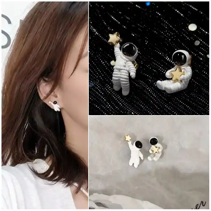 Aretes Dos Astronautas