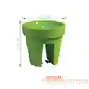Matera Balcón Lofly 25 Cm Verde