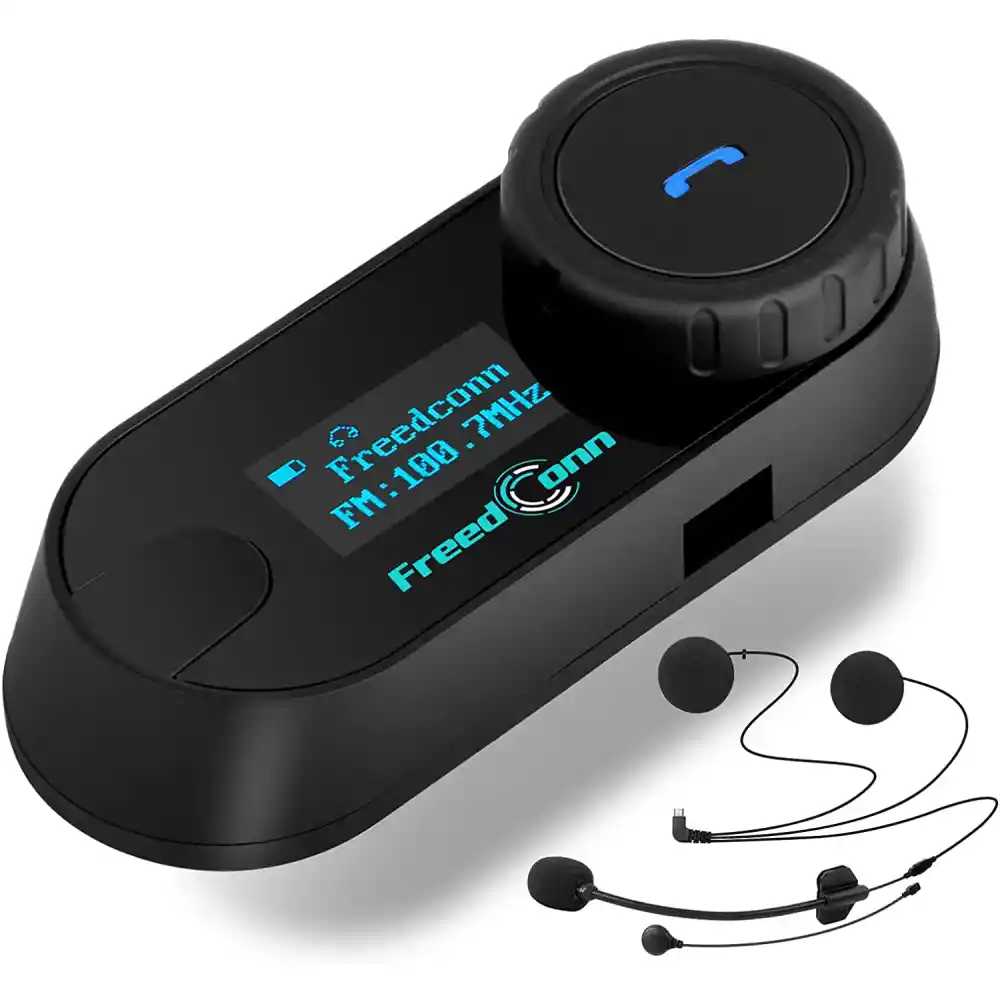 Intercomunicador Moto Bluetooth Freedconn Tcom-sc 800mtrs Fm