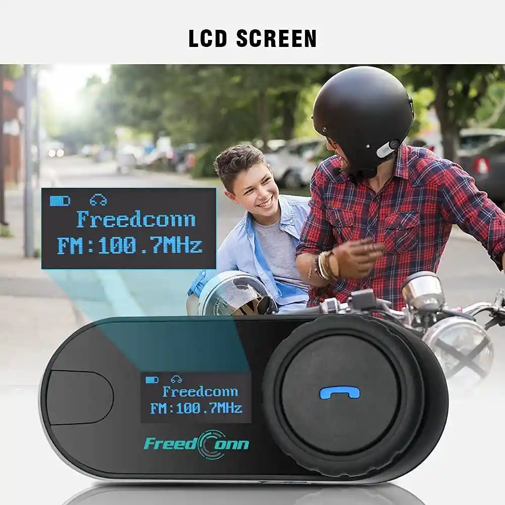 Intercomunicador Moto Bluetooth Freedconn Tcom-sc 800mtrs Fm