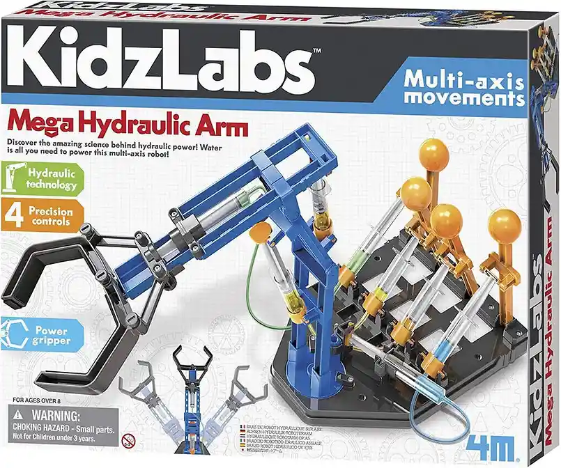 Set De Experimento Para Niños Brazo Hidráulico Stem