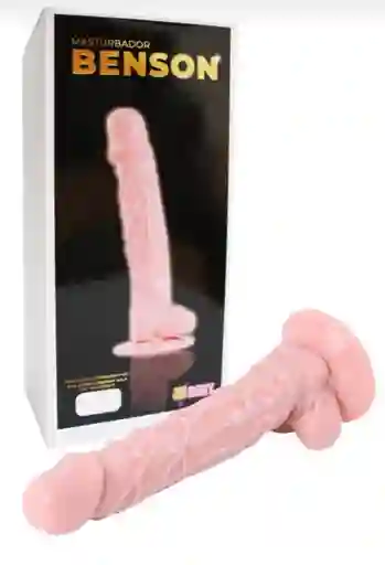 Dildo Consolador Realista Con Ventosa Juguete Sexual Benson 25 Cm