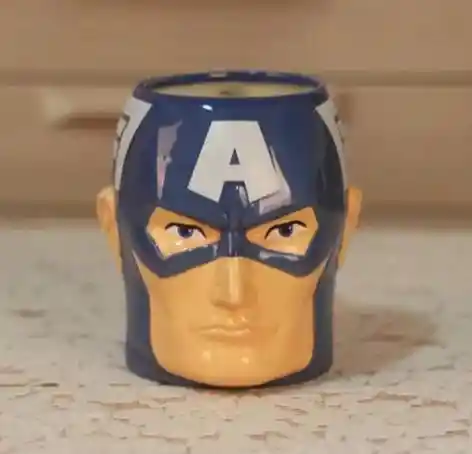 Mug O Taza 3d Capitan America