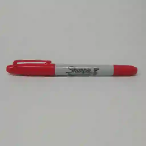 Sharpie Doble Punta Rojo