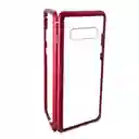 Samsung Funda Estuche Magnetico Rojo Compatible S10+ / Plus