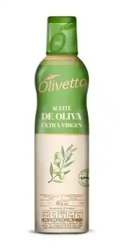Aceite Oliva Spray 183g Olivett