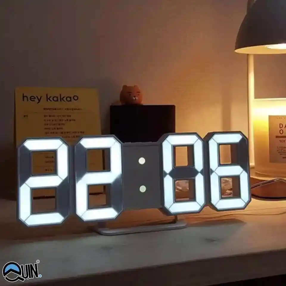 Reloj Digital Led, Diseño Moderno, Relojes 3d