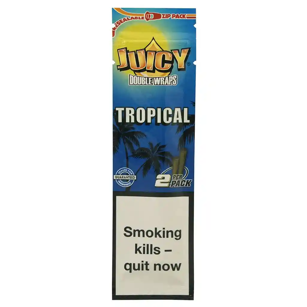 Juicy Double Wrap Tropical Pack X 2