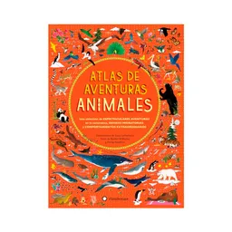 Libro Atlas De Aventuras Animales Editorial Flamboyant