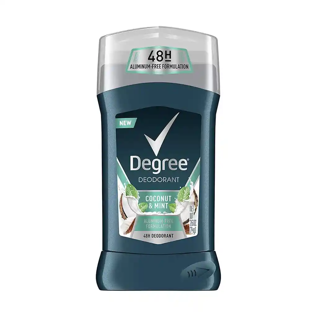 Degree Desodorante Coco Y Menta Libre De Aluminio 48 Horas De Protección