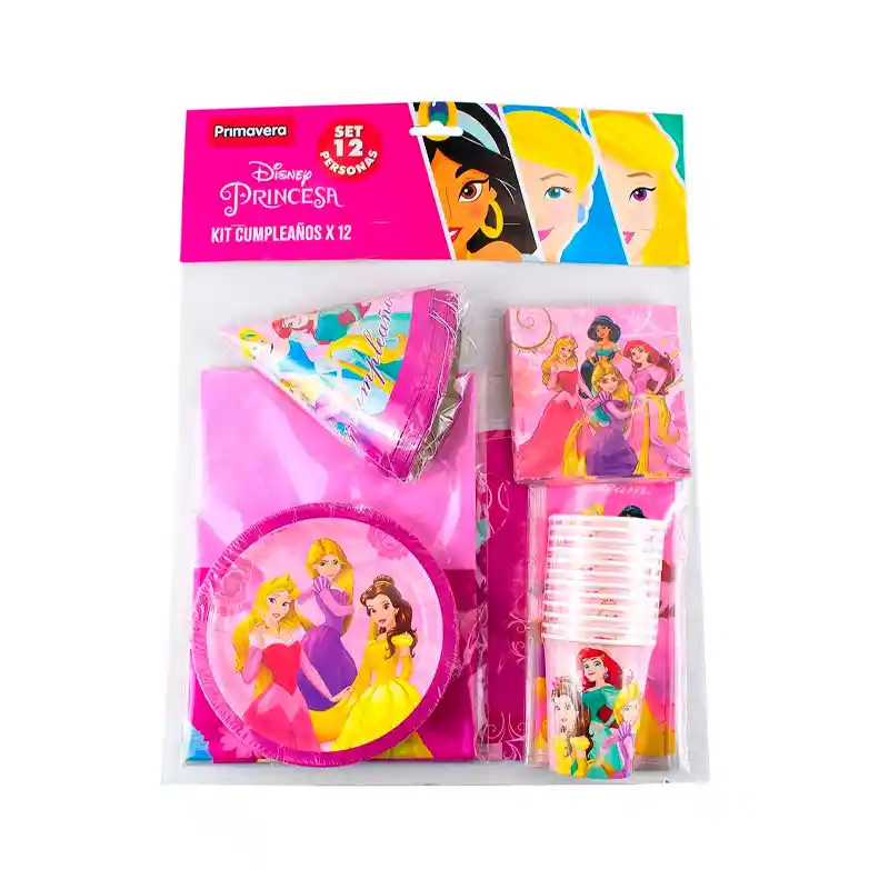 Kit Para Fiesta Princesas Primavera