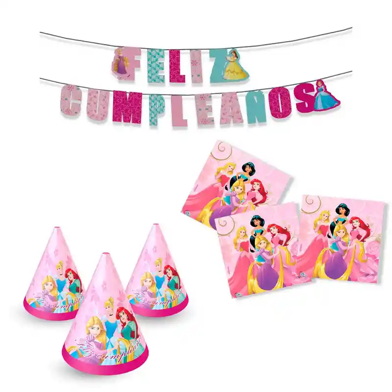 Kit Para Fiesta Princesas Primavera