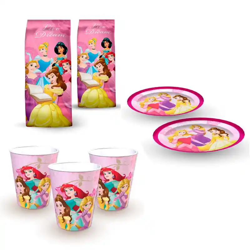 Kit Para Fiesta Princesas Primavera