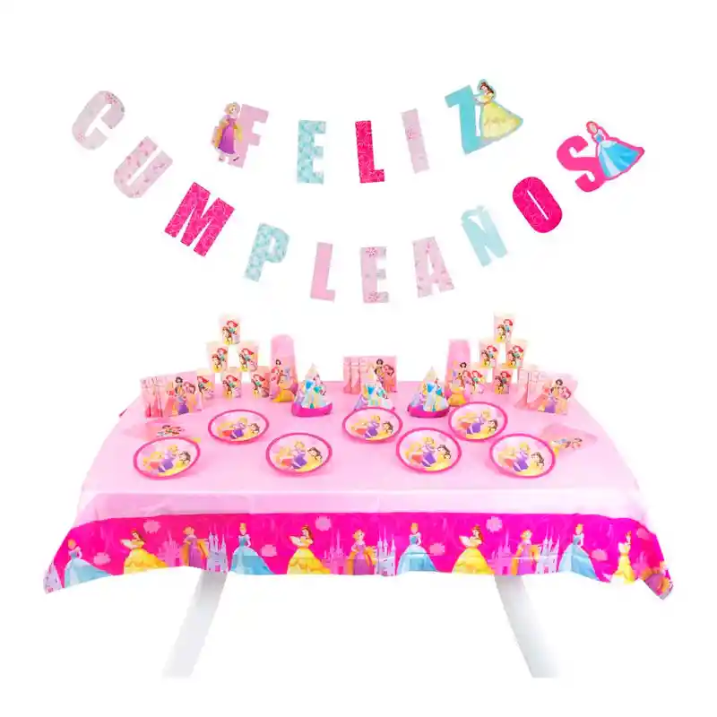 Kit Para Fiesta Princesas Primavera