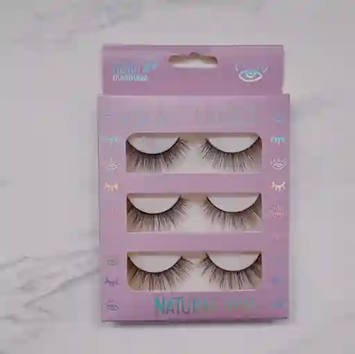 Pestañas Trendy Set X 3 Und Glam Lashes