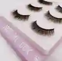 Pestañas Trendy Set X 3 Und Glam Lashes