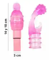 Vibrador Doble Estimulación 2 En 1