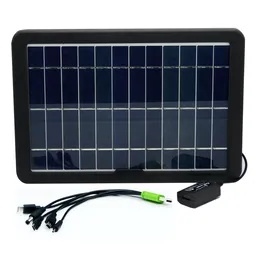 Panel Solar 8w 6v Cable Usb Multifunción Carga Solar Celular