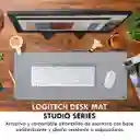 Logitech Alfombrilla De Escritorio Desk Mat Studio Series Gris