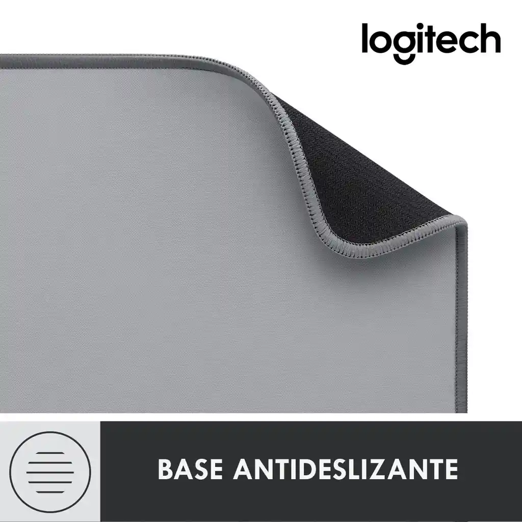 Logitech Alfombrilla De Escritorio Desk Mat Studio Series Gris