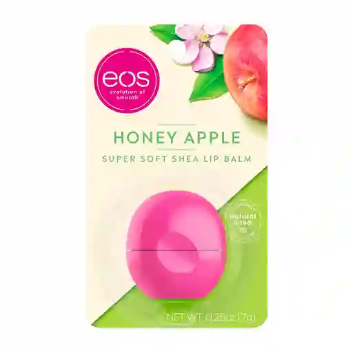 Eos Evolution Of Smooth Brillo Labial Balsamo Honey Apple 0.25 Oz (7g)