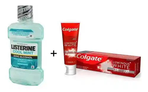 Listerine Combo Crema Dental +