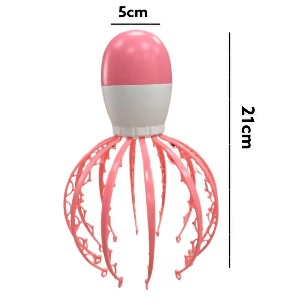 Nti Masajeador De Cabeza Cuero Cabelludo Vibracion A Estres