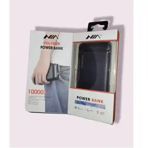 Nia Power Bank 10.000 Mah Led Carga Rapida