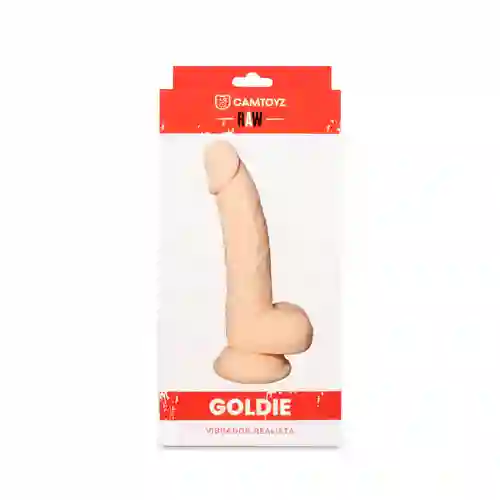 Vibrador Realista Goldie 19 Cm