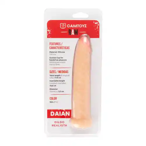 Dildo Realista Daian 17 Cm