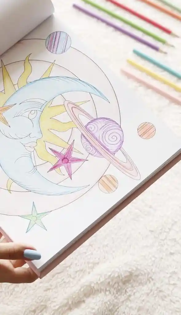 Cosmos Libro Para Colorear