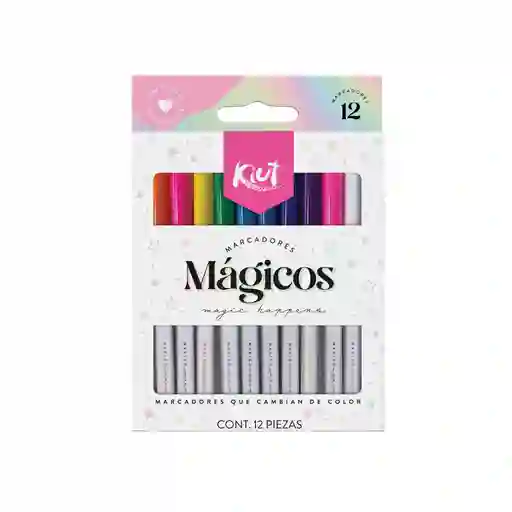 Marcadores Norma Magicos Kiut X 12 Und