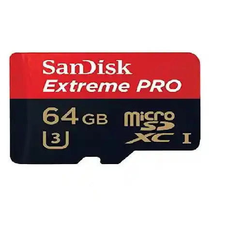 Sandisk Tarjeta De Memoria Sdsqxcg-064G-Gn6Ma Extreme Pro Con Adaptador Sd 64Gb