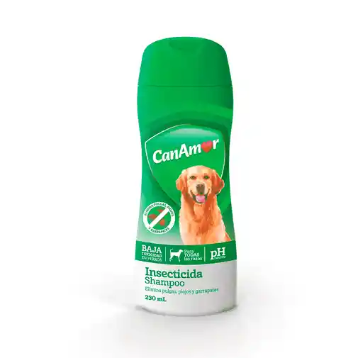  CanAmor Shampoo Insecticidaantipulgas Perro 230Ml 