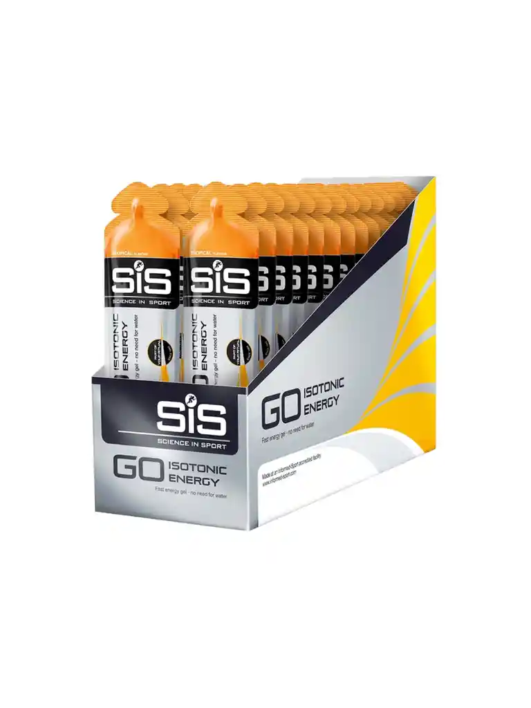 Gel Energético Isotonic Sis Tropical 60ml Ejercicio Gym