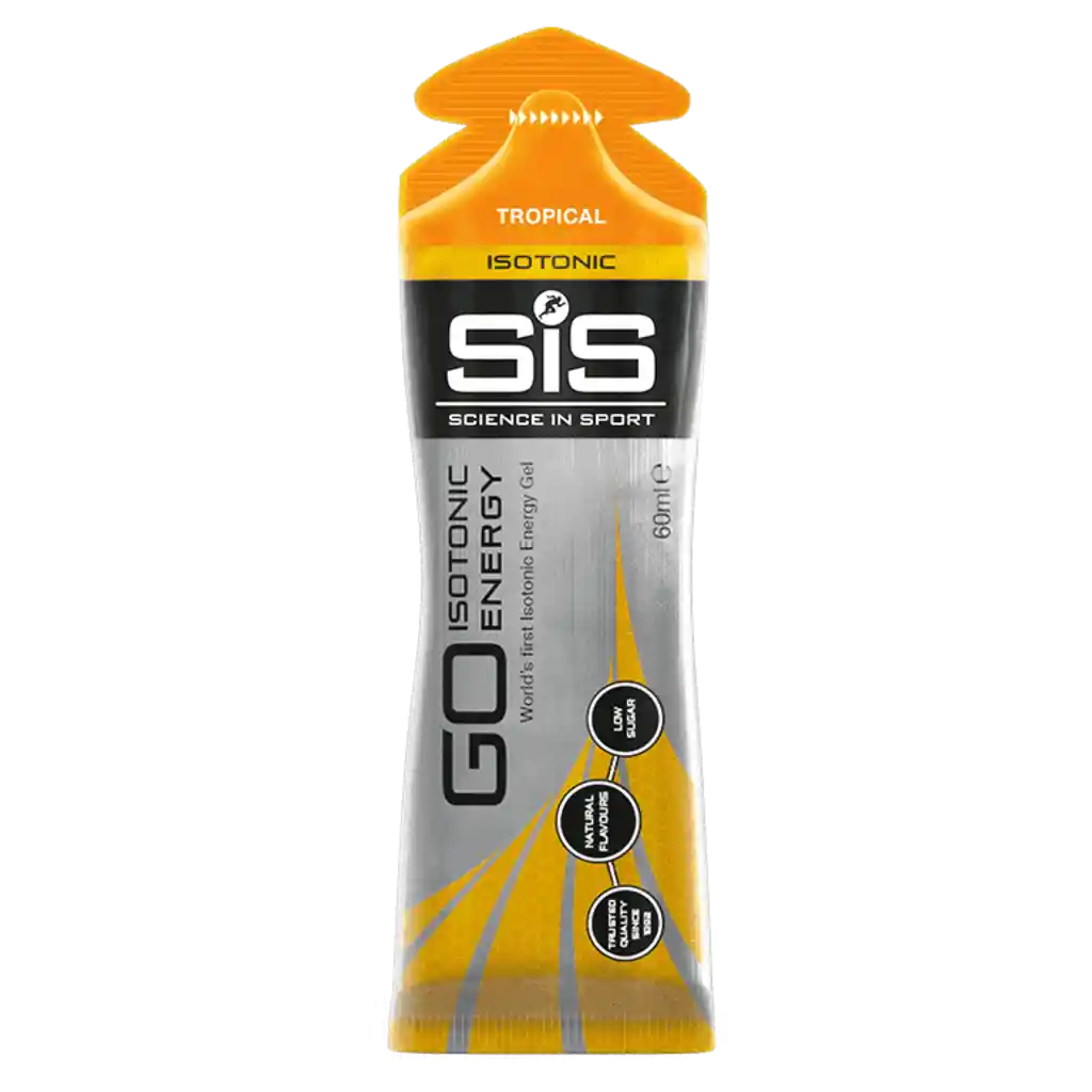 Gel Energético Isotonic Sis Tropical 60ml Ejercicio Gym