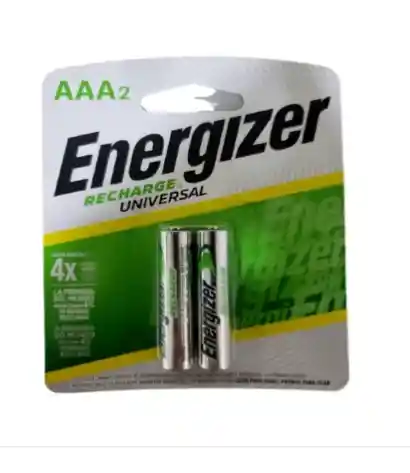 Energizer 2 Pilas Baterias Recargablesaaa 700 Mah