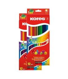 Kores Caja Colores X12 Doble Punta